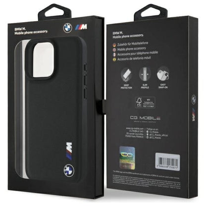 BMW Smooth Rubber Logo iPhone 16 Pro Max Case - Black_7