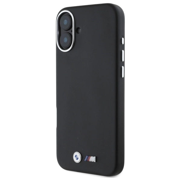BMW M Smooth Full Wrapped Metal MagSafe Case for iPhone 16 Plus - Black_1