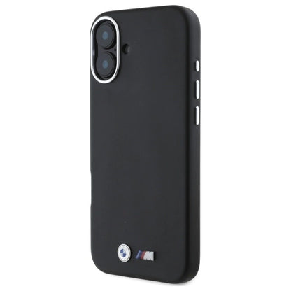 BMW M Smooth Full Wrapped Metal MagSafe Case for iPhone 16 Plus - Black_1