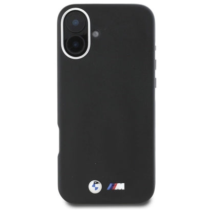 BMW M Smooth Full Wrapped Metal MagSafe Case for iPhone 16 Plus - Black_2
