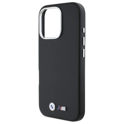 BMW M Smooth Full Wrapped Metal MagSafe Case for iPhone 16 Pro Max - Black_5