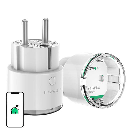 Smart Socket BlitzWolf BW-SHP6 Pro WIFI, (EU) 3450W_0