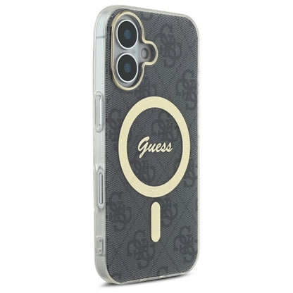 Guess IML 4G MagSafe Case for iPhone 16 Plus - Black_3