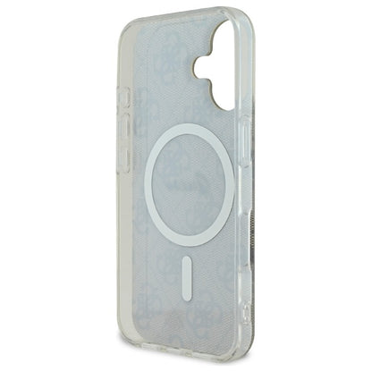 Guess IML 4G MagSafe Case for iPhone 16 Plus - Brown_6