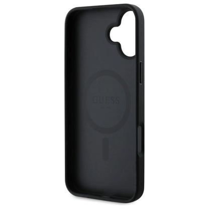 Guess 4G Printed Stripes MagSafe case for iPhone 16 - black_6