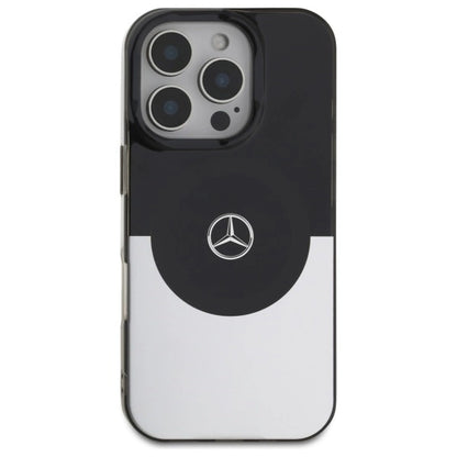 Mercedes Double Layer BiColor MagSafe case for iPhone 16 Pro - silver_2