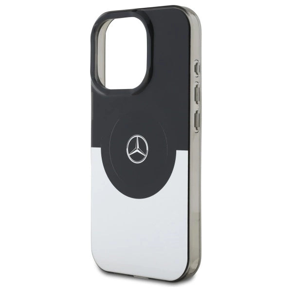 Mercedes Double Layer BiColor MagSafe case for iPhone 16 Pro - silver_5