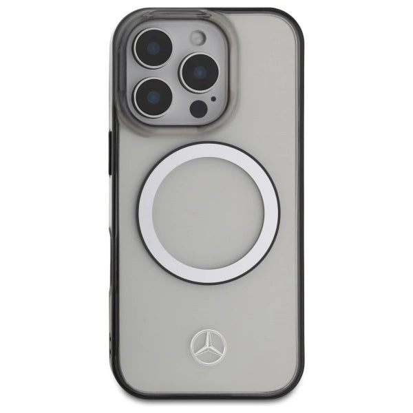 Mercedes Printed Logo MagSafe Case for iPhone 16 Pro - Clear_2