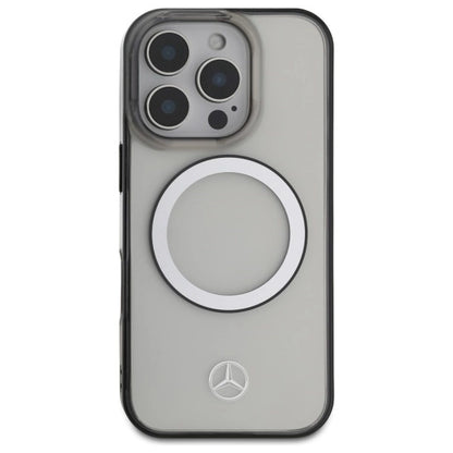 Mercedes Printed Logo MagSafe Case for iPhone 16 Pro - Clear_2