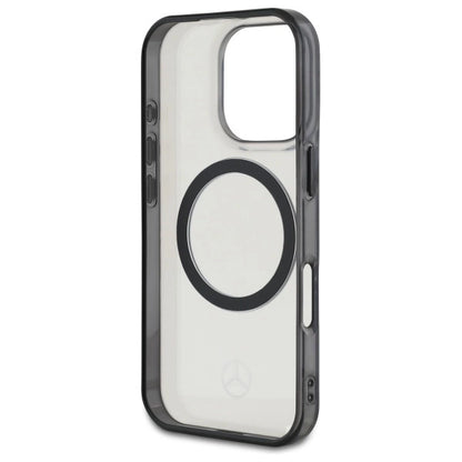 Mercedes Printed Logo MagSafe Case for iPhone 16 Pro - Clear_6