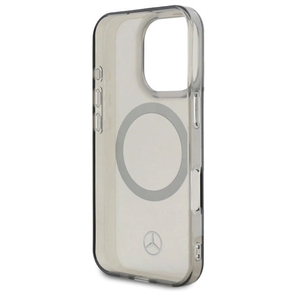 Mercedes Silver Ring MagSafe iPhone 16 Pro Case - Black_6