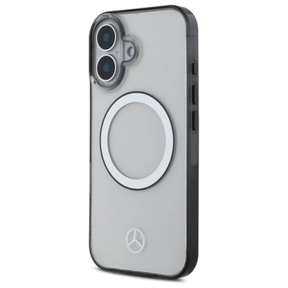 Mercedes Printed Logo MagSafe iPhone 16 Case - Clear_1
