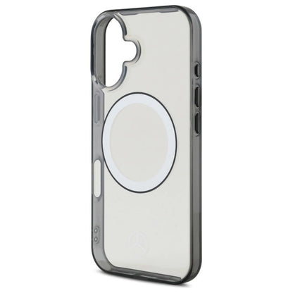 Mercedes Printed Logo MagSafe iPhone 16 Case - Clear_5