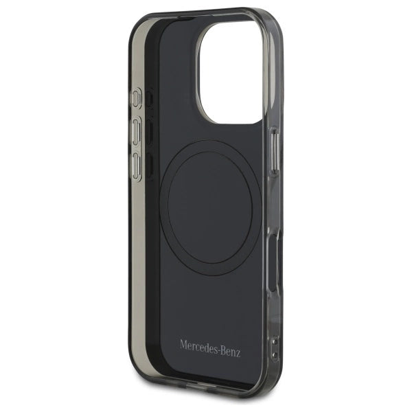 Mercedes Double Layer BiColor MagSafe case for iPhone 16 Pro Max - silver_6