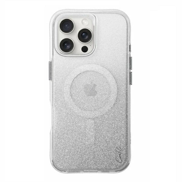 Uniq Coehl Lumino Magnetic Charging case for iPhone 16 Pro Max - silver_0