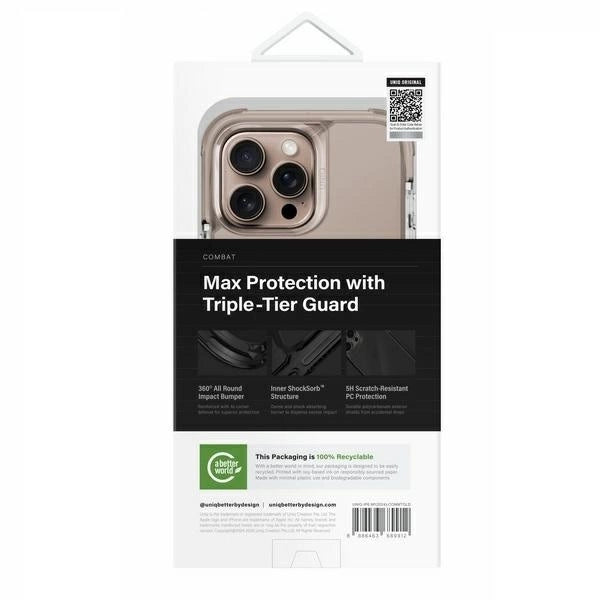 Uniq Combat Magclick Charging Case for iPhone 16 Pro Max - Gold_4