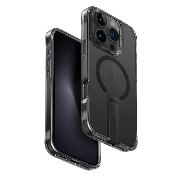 Uniq Eleva with Vertica Stand for iPhone 16 Pro - Black_0