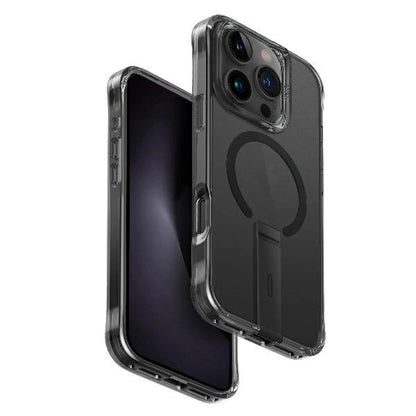 Uniq Eleva with Vertica Stand for iPhone 16 Pro - Black_0