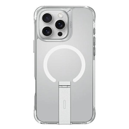 Uniq Eleva with Vertica Stand Case for iPhone 16 Pro - Transparent_1