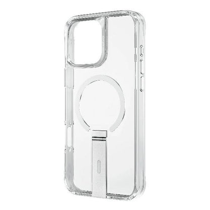 Uniq Eleva with Vertica Stand Case for iPhone 16 Pro - Transparent_2