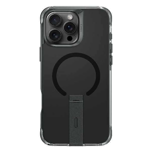 Uniq Eleva with Vertica Stand Case for iPhone 16 Pro Max - Black_1