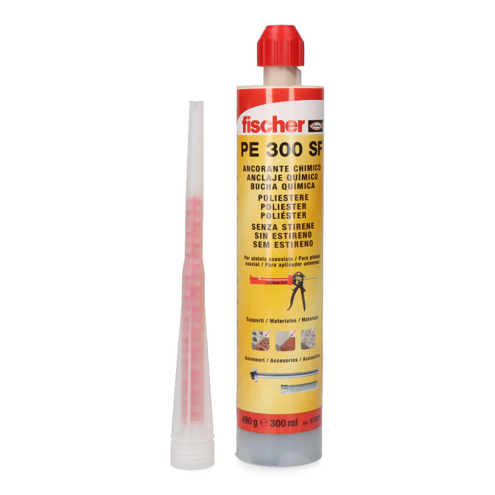 Ãncora quÃ­mica com cÃ¢nula fis pe 300 sf 518899 fischer_0