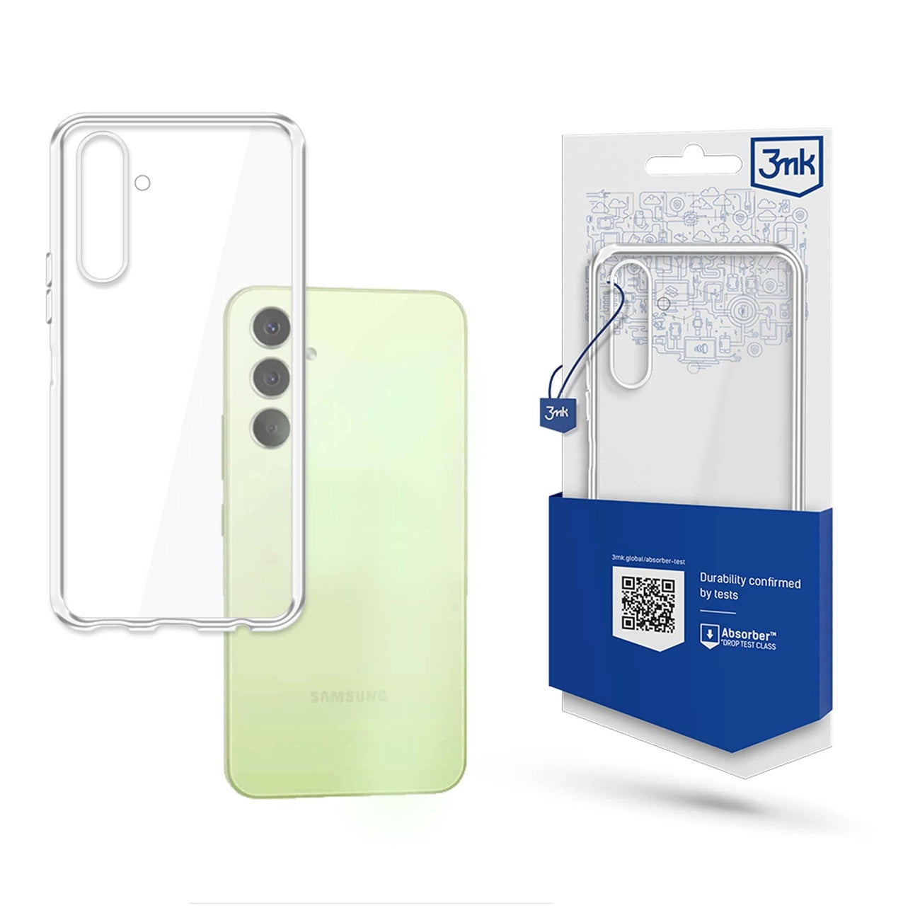 3mk Clear Case for Samsung Galaxy A14 5G - transparent_0