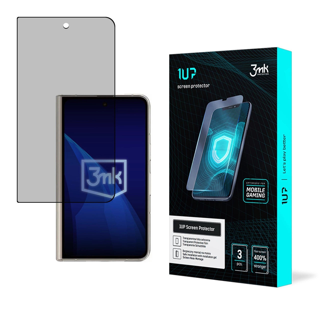 Gaming Foil 3mk 1UP for Google Pixel Fold (front)_0