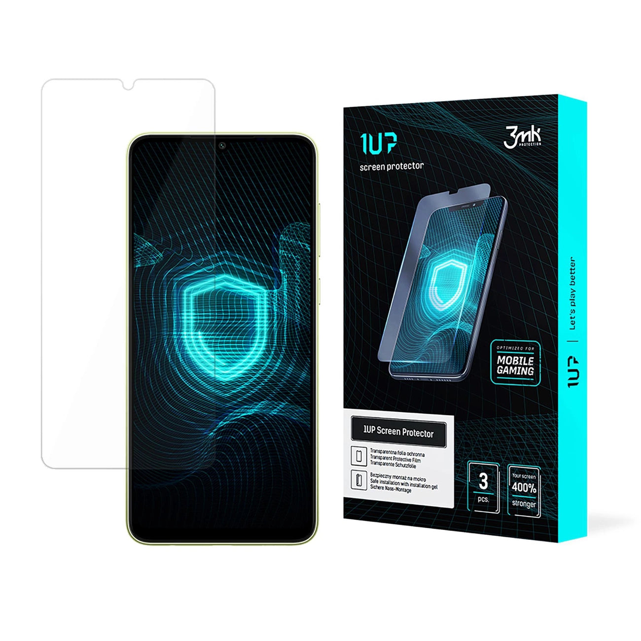 Gaming foil 3mk 1UP for Samsung Galaxy A06_0