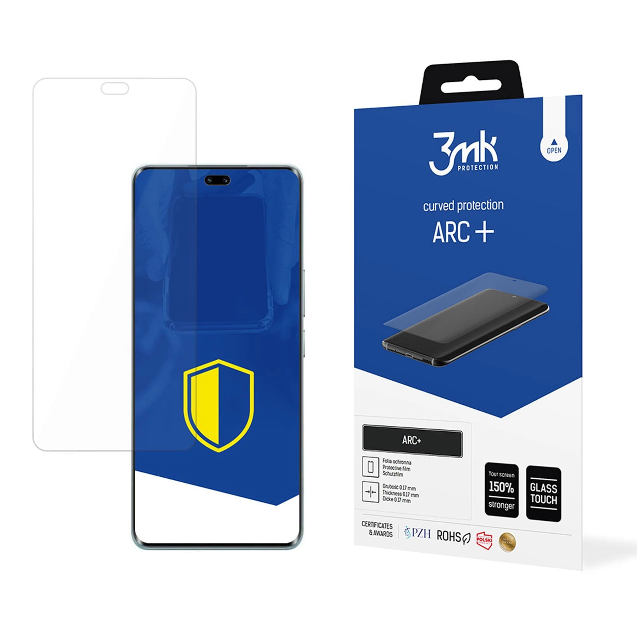 Protective film 3mk ARC+ for Honor 200 Pro_0