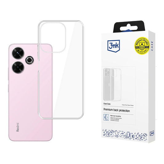 3mk Clear Case for Xiaomi Redmi Note 13R 5G / Redmi 13 4G - transparent_0