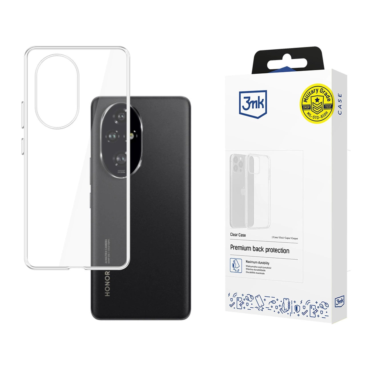 3mk Clear Case for Honor 200 Pro - transparent_0