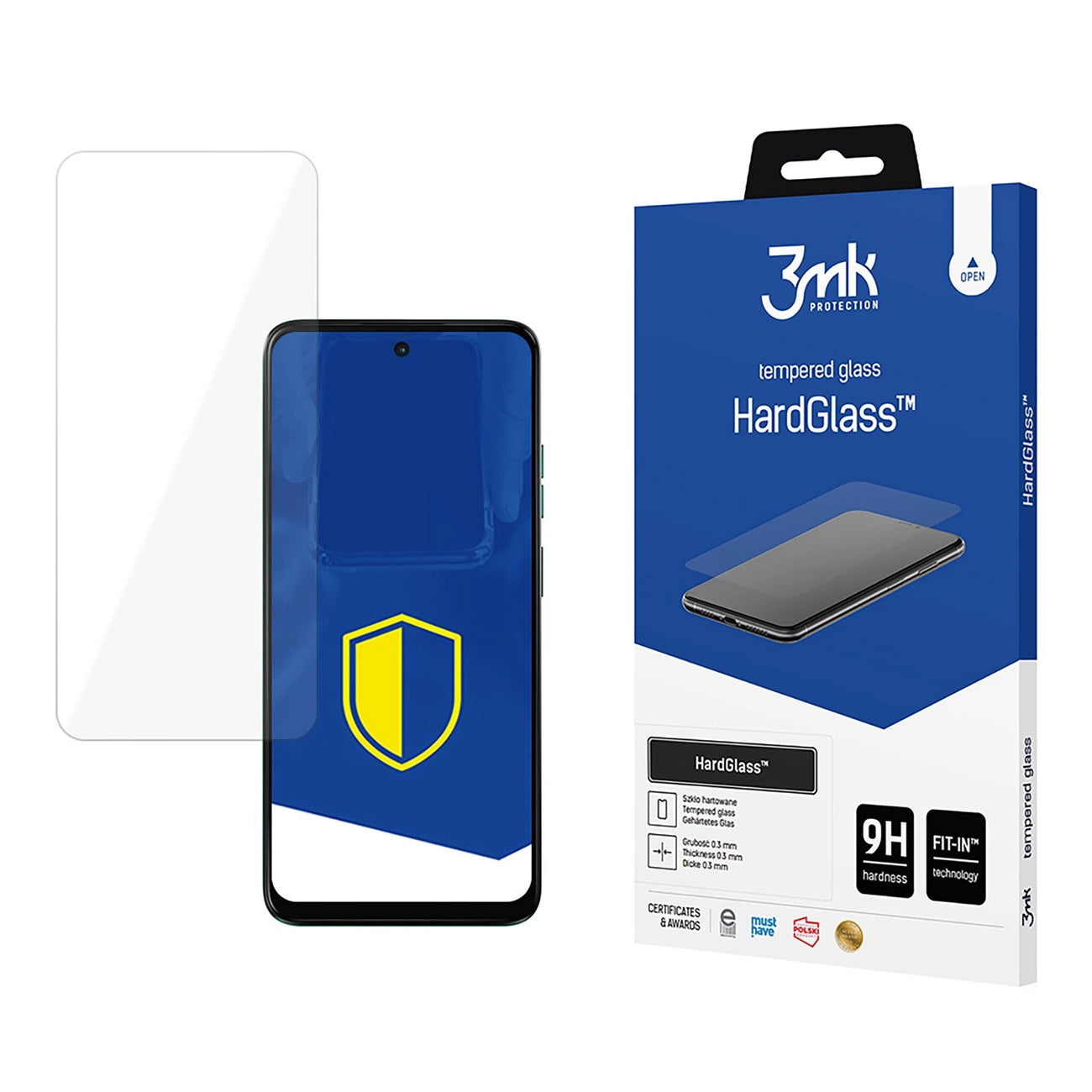 Tempered glass 3mk HardGlass for Motorola Moto G45 5G_0