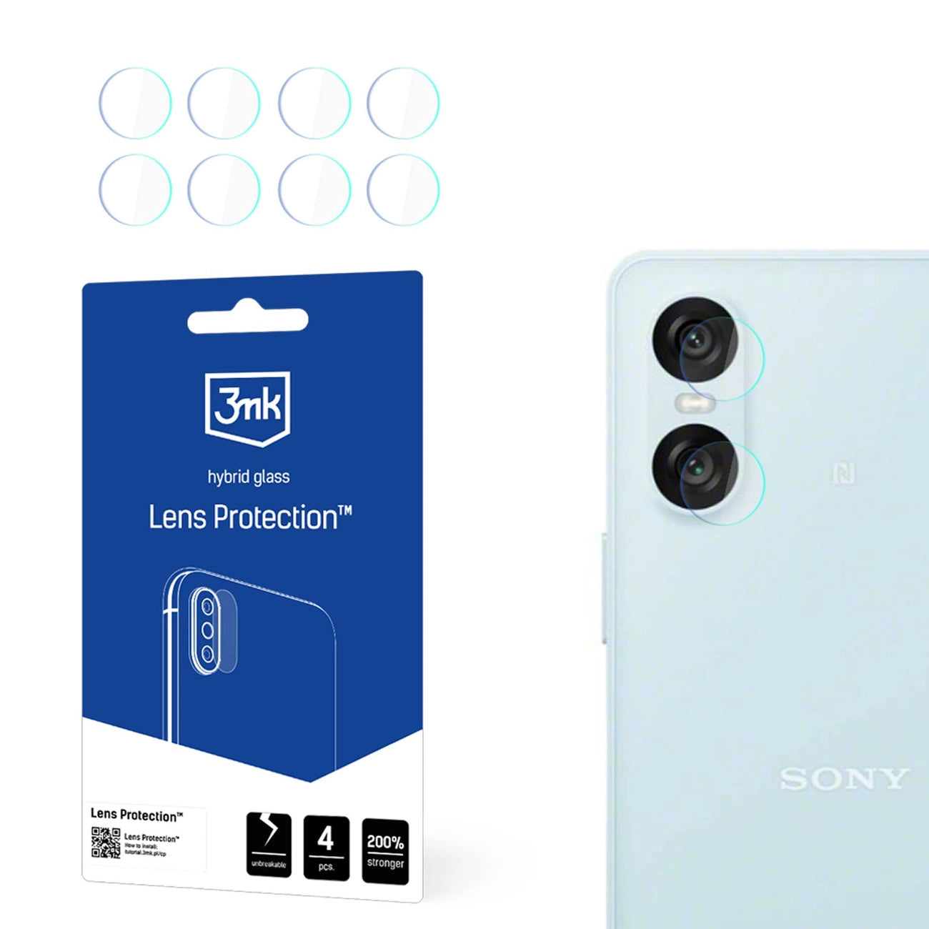 Camera Cover 3mk Lens Protection for Sony Xperia 10 VI_0