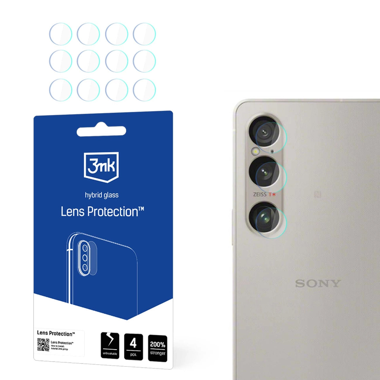 Camera Cover 3mk Lens Protection for Sony Xperia 1 VI_0