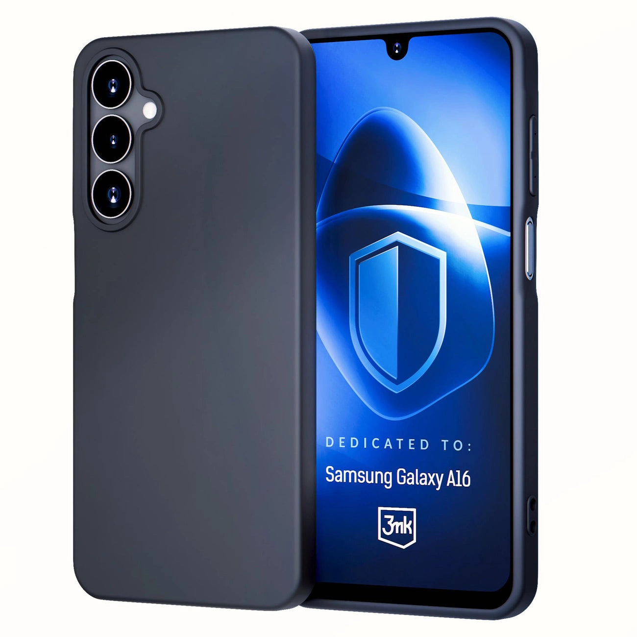 3mk Matt Case for Samsung Galaxy A16 - Black_0