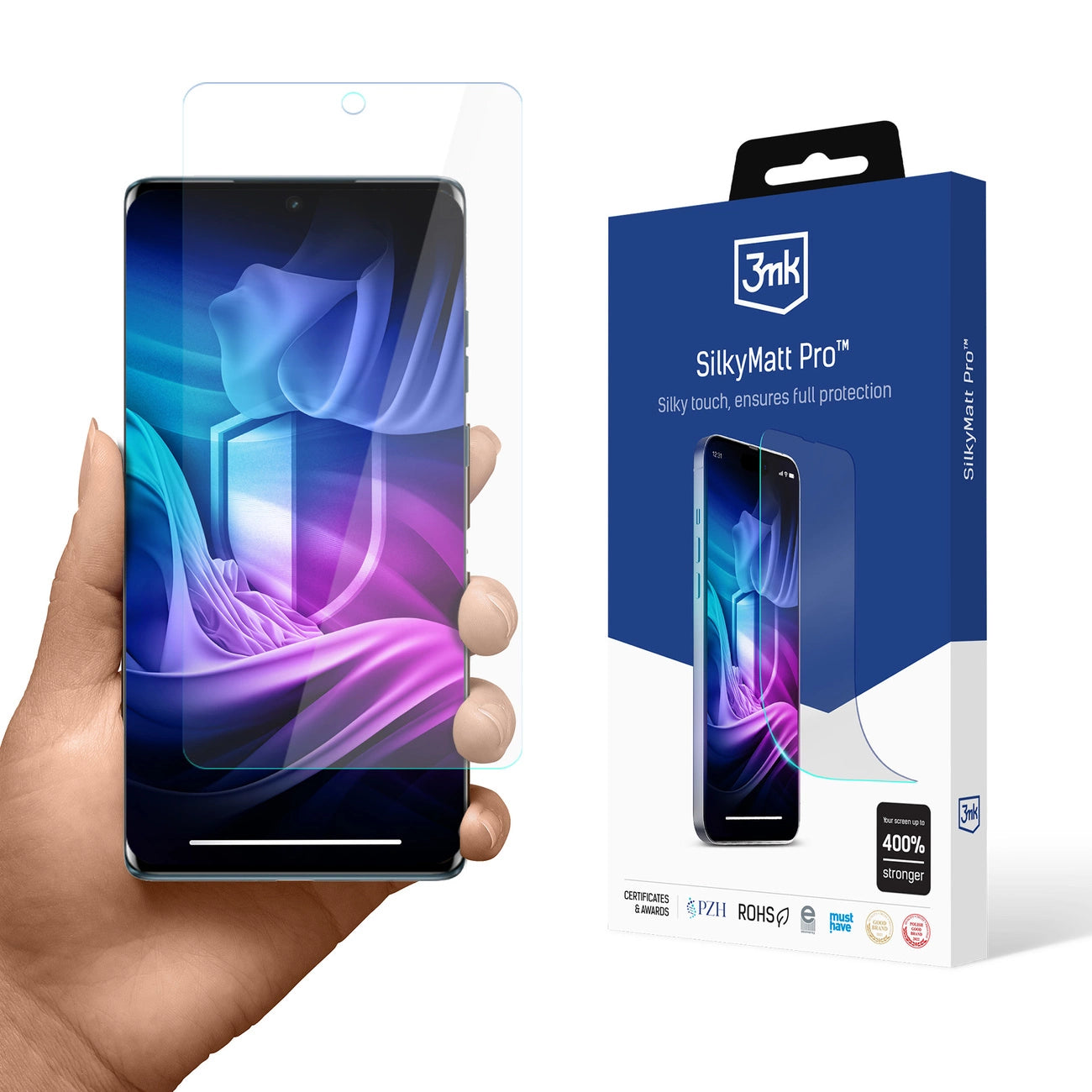 3mk Silky Matt Pro Matte Protective Film for Motorola Edge 50 Fusion_0