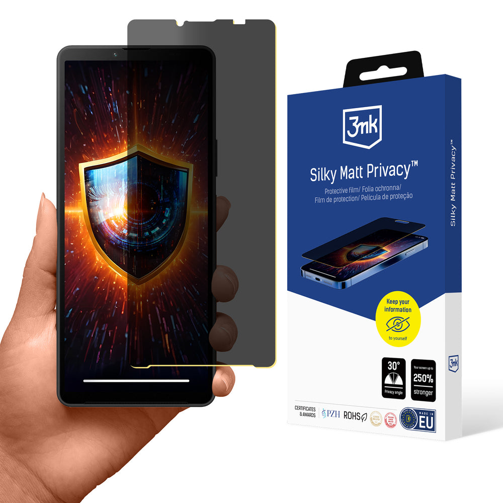 3mk Silky Matt Privacy Screen Protector for Sony Xperia 10 V_0
