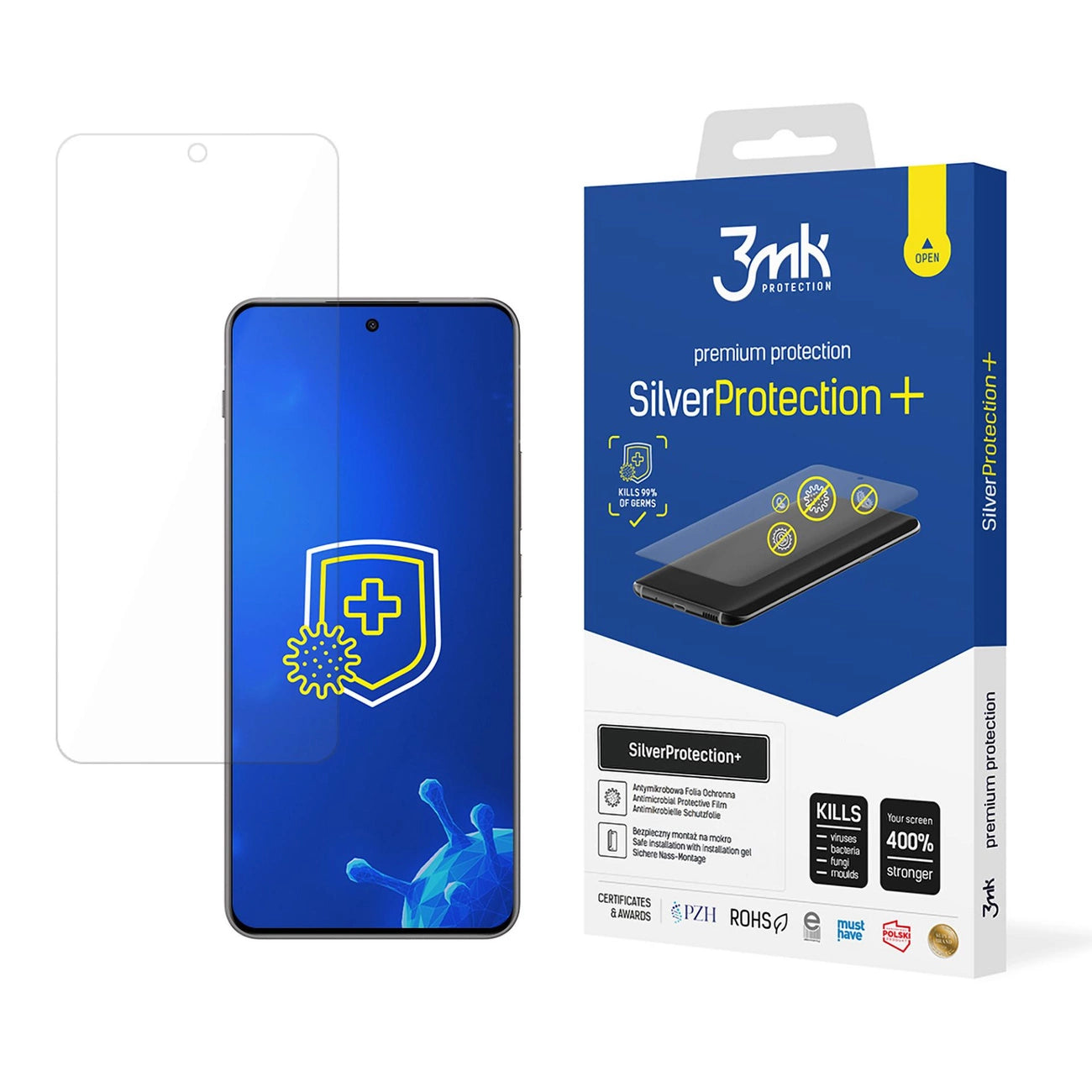 Antibacterial protective film 3mk SilverProtection+ for OnePlus Nord 4_0