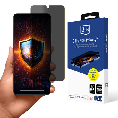 3mk Silky Matt Privacy Screen Protector for Xiaomi Poco X6 Pro 5G_0