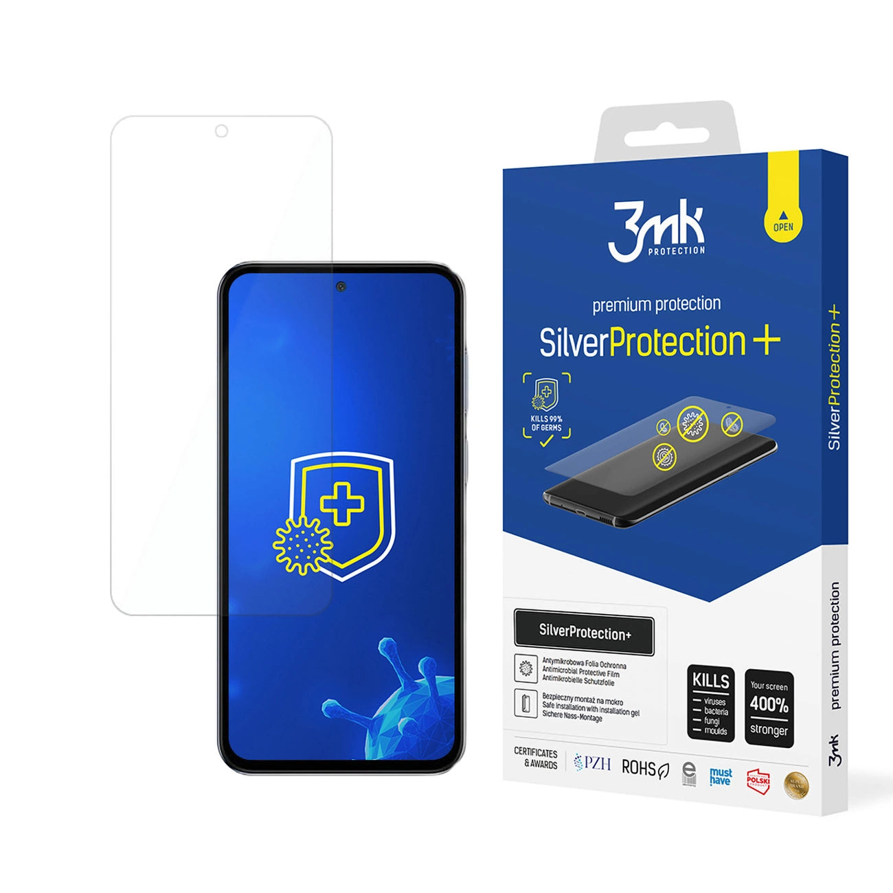 Protective film 3mk SilverProtection+ for Samsung Galaxy M35_0