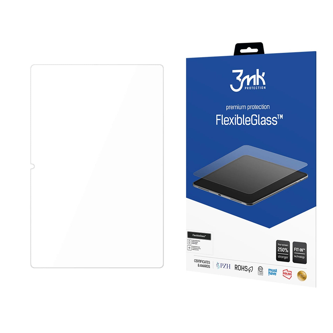 Tempered glass 3mk FlexibleGlass for Doogee T10 Pro_0