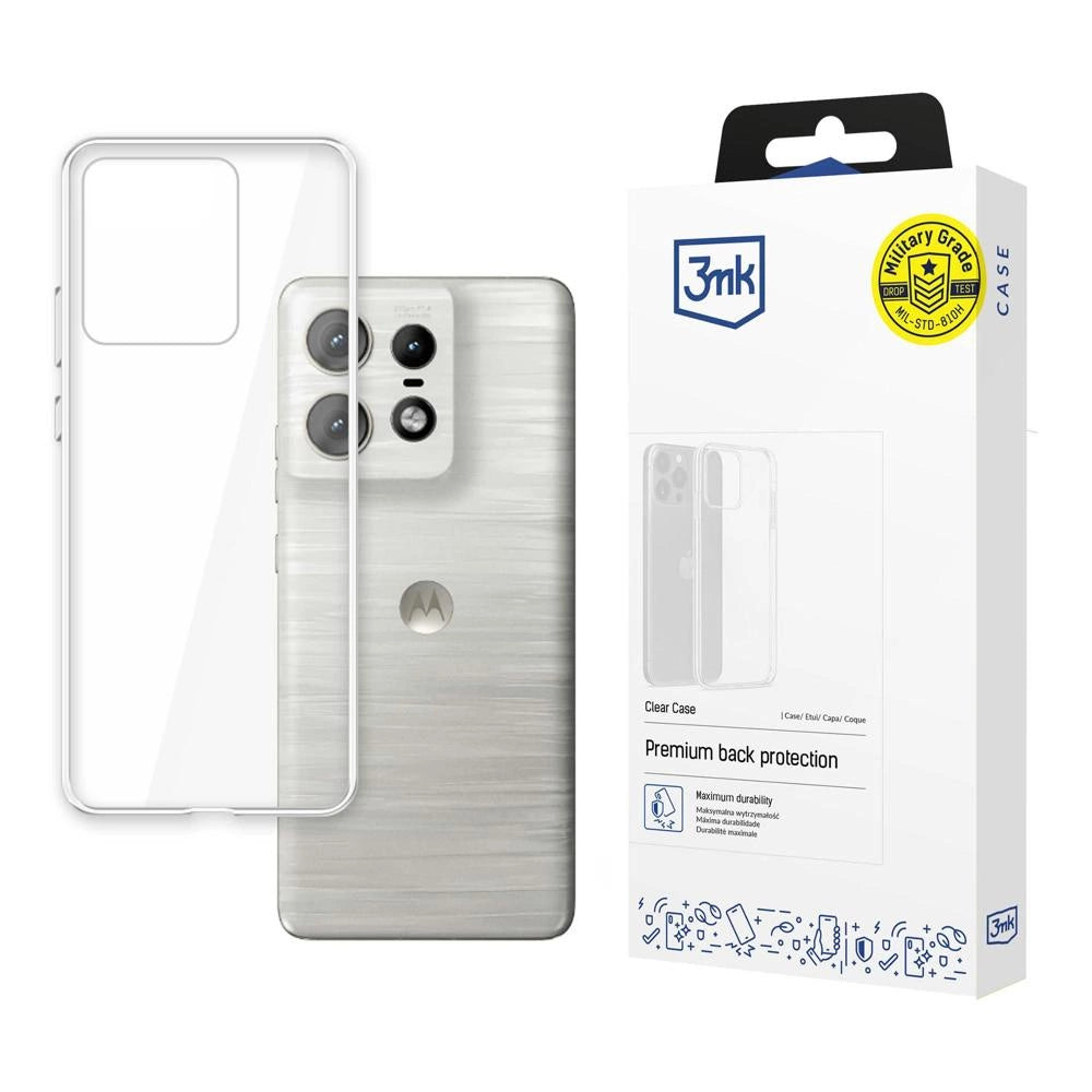 3mk Clear Case for Motorola Edge 50 Pro - transparent_0