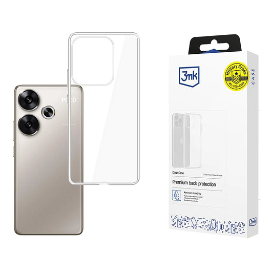 3mk Clear Case for Xiaomi Poco F6 - transparent_0