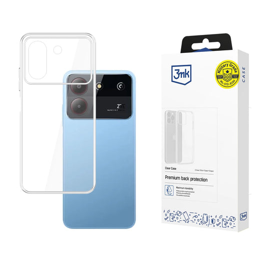 3mk Clear Case for ZTE Blade A73 - transparent_0