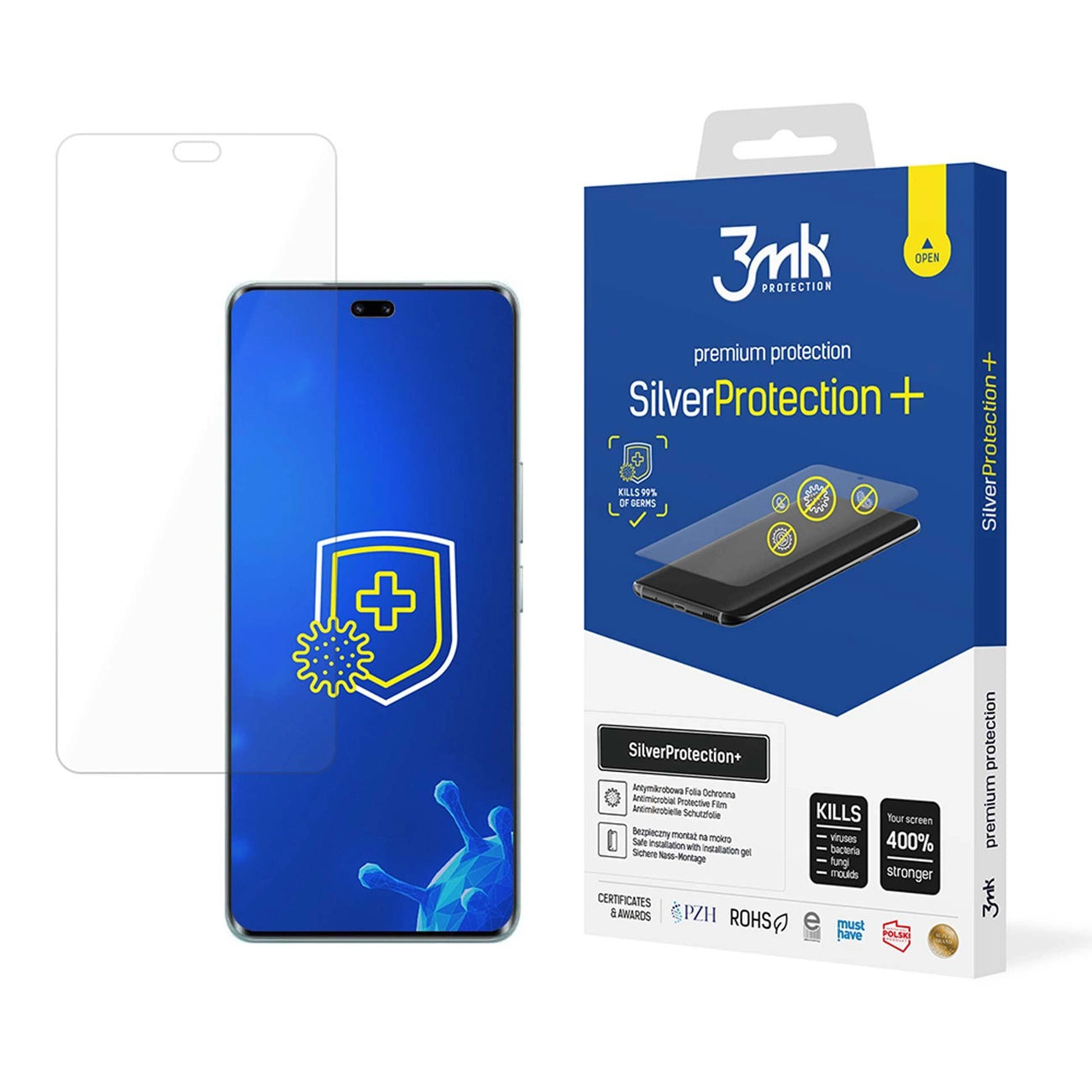 Protective film 3mk SilverProtection+ for Honor 200 Pro_0
