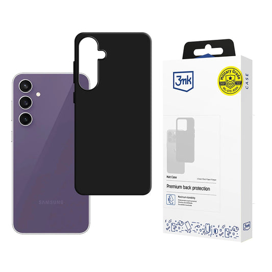 3mk Matt Case for Samsung Galaxy S24 FE - Black_0