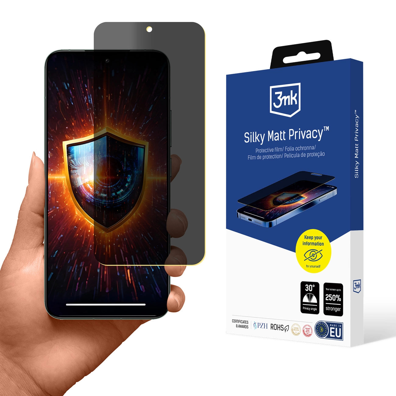 Privacy Film 3mk Silky Matt Privacy for Xiaomi 14_0