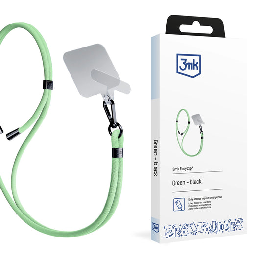 Smartphone Lanyard 3mk EasyClip - Green_0