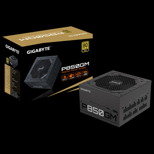 Fonte de Alimentação GIGABYTE 850 W / 20+4 Pin ATX / Preto / FA20154023_6